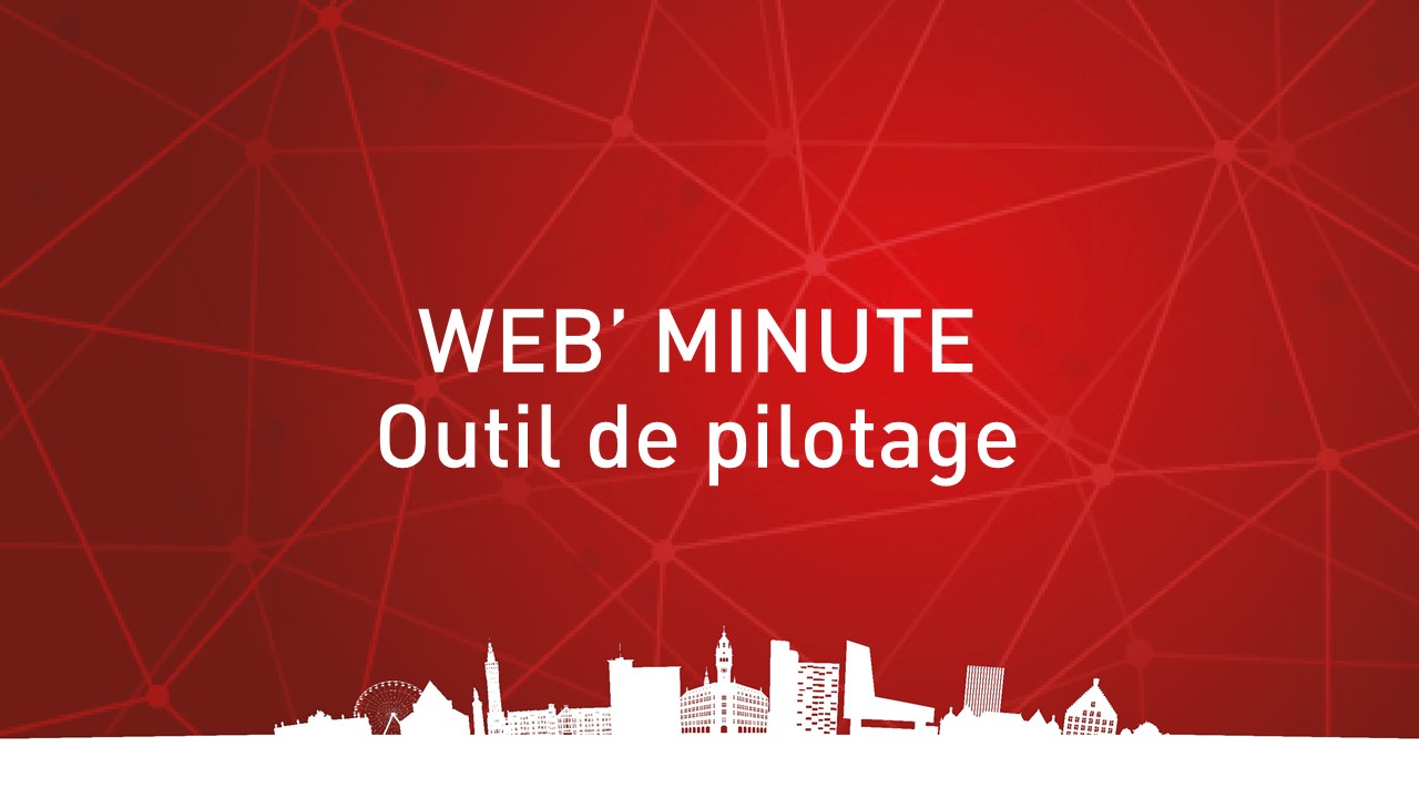 Web minute outil de pilotage